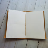 Hand Crafted 6"x9" Art Journals Available in Black or Natural (12 Pages)