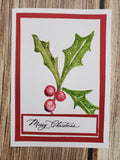 Watercolor Christmas Card Class