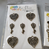 Metal Charms Bundle 36 pc