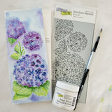 Slimline Watercolor Hydrangea Kit with Free Online Class