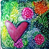 Stencil Love Frame from The Crafter's Workshop