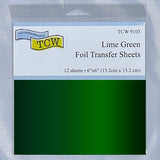 Foil Transfer Sheets from TCW