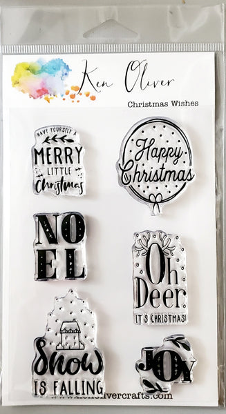 Clear Stamp Christmas Wishes