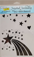 Stencil Rainbow Star by Joanne Fink for The Crafter's Workshop