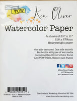 Watercolor Paper 8.5" x 11"