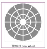 Color Wheel Stencil from The Crafter's Workshop