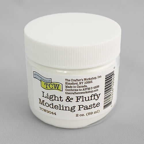 The Crafters Workshop 2 Ounces Light and Fluffy Modeling Paste