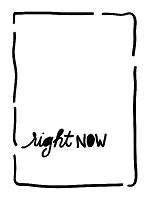 Stencil "Right Now" from The Crafter's Workshop
