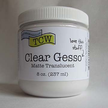 Clear Gesso 8oz The Crafter's Workshop