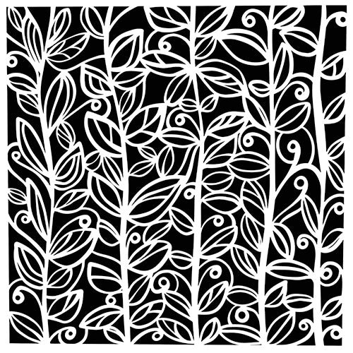 Leafy Vines Stencil from The Crafter's Workshop