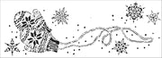 Snowy Mittens Stencil