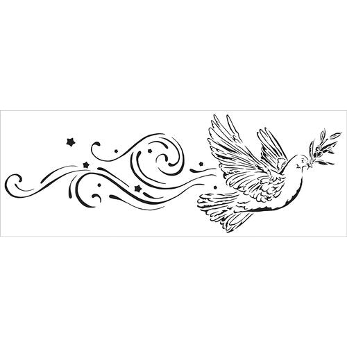 Peace  Dove Stencil